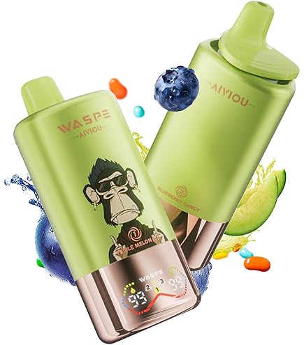 Amazon | 【多種類のフレーバー自由切替】WASPE使い捨て電子タバコ